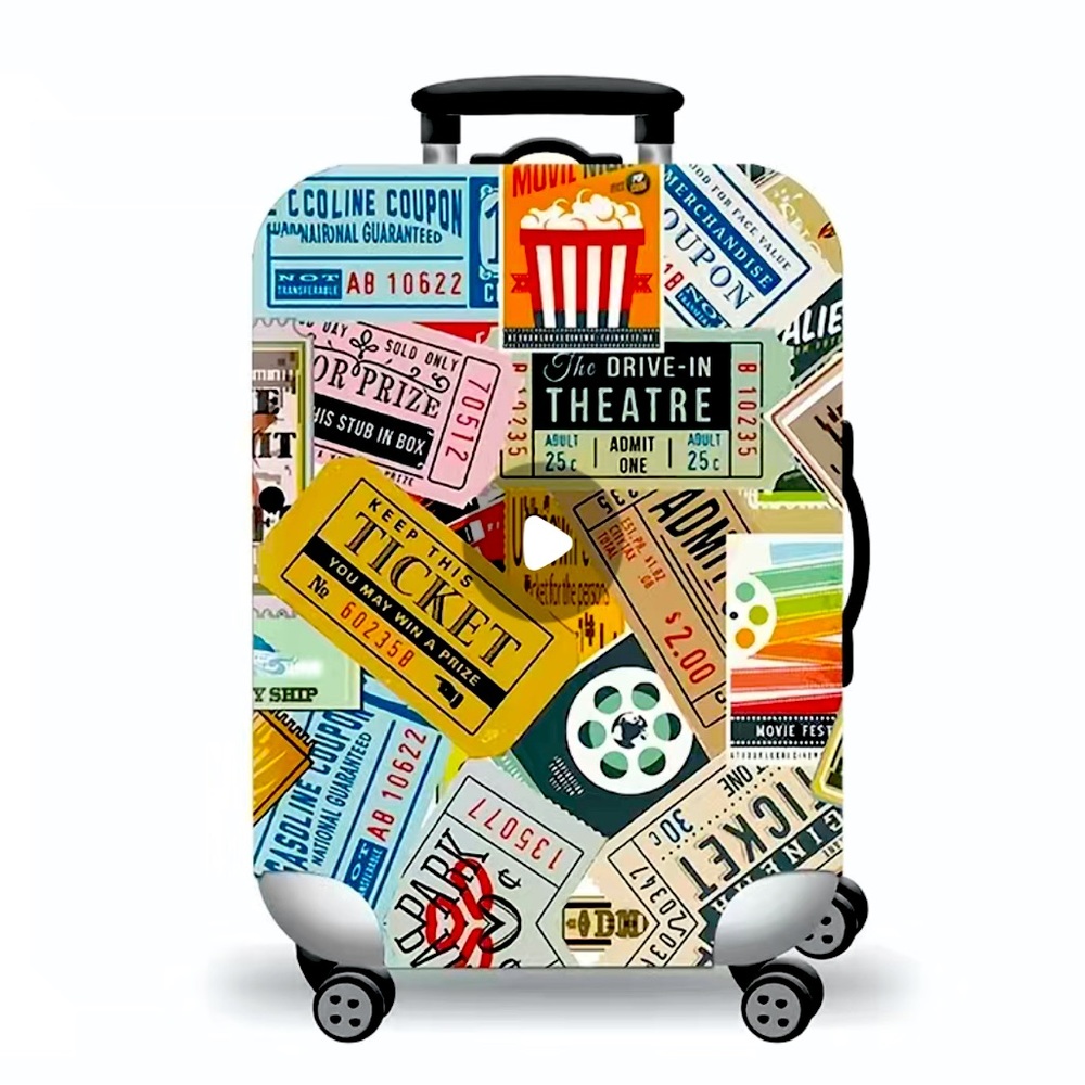 New - Durable Travel Luggage Cover. Suitcase Sz 22’-24’